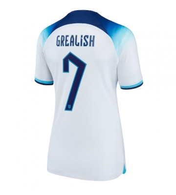 England Jack Grealish #7 Hjemmedrakt Kvinner VM 2022 Kortermet